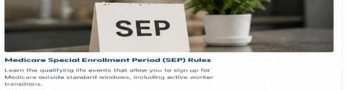 Medicare Special Enrollment Period (SEP) Rules